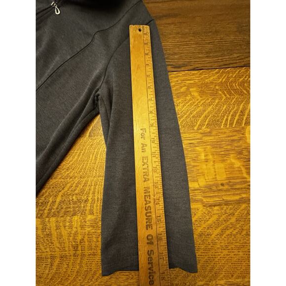 Northstyle Gray 1/4 Zip 3/4 Sleeve Dress, Sz L LagenLook Gorpcore Pullover - Picture 10 of 10